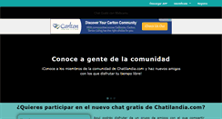 Desktop Screenshot of chatilandia.com